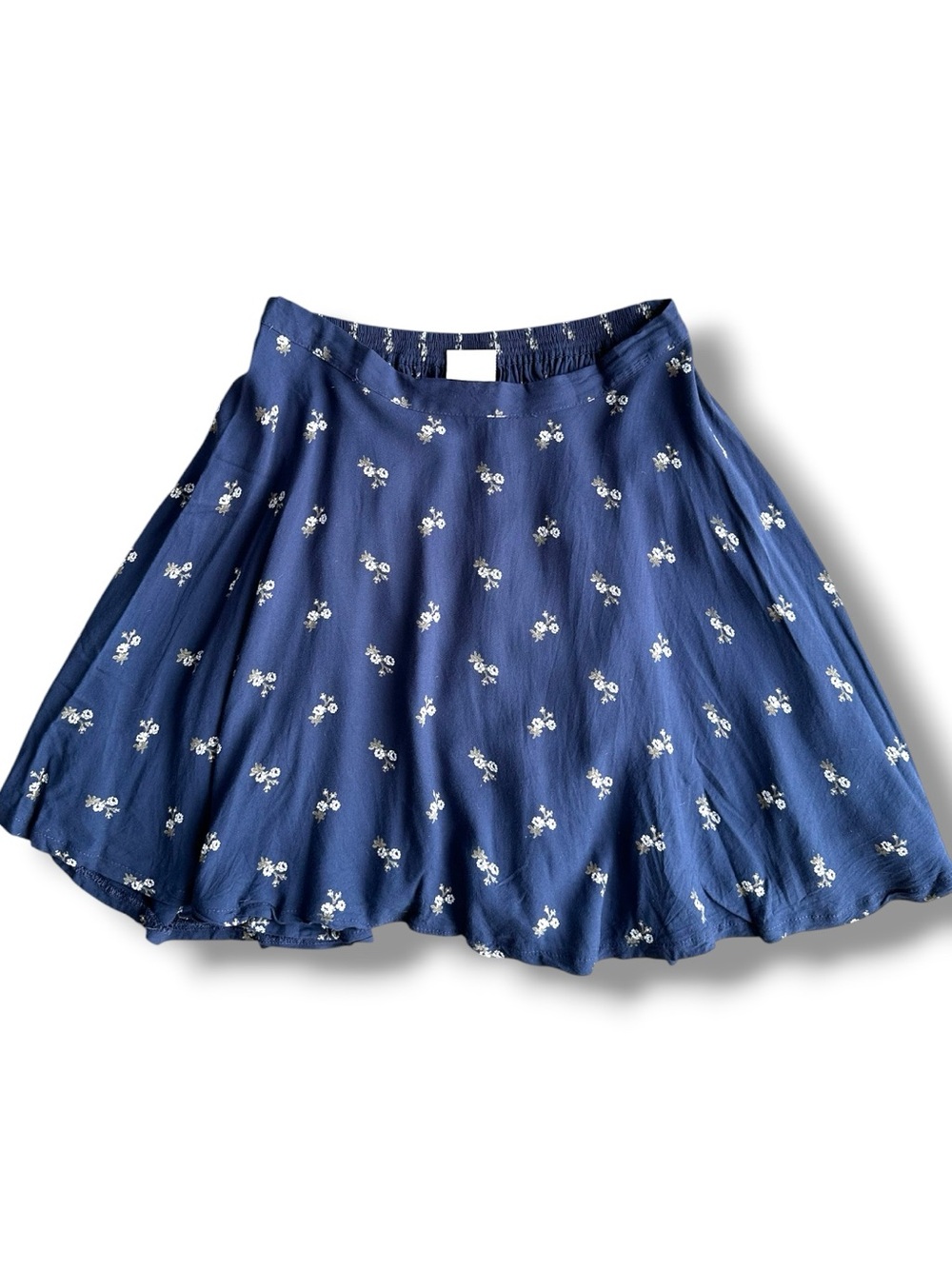 Vintage y2k Ralph Lauren denim and supply floral skirt large